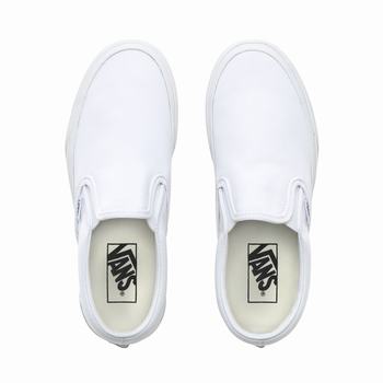 Damske Slip On Tenisky Vans Biele VA63ATVIG